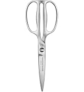 WAGENSTEIGER Kitchen & Outdoor Scissors, SUS403 Stainless Steel Multi-Function Shears with Herb S...