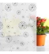 Window Privacy Film, Window Clings, 4D Decorative Window Vinyl, Stained Glass Window Decals, Stat...