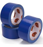 TAPEBEAR Blue Duct Tape Heavy Duty 1.88" x 60FT, Strong Tough Utility Ducting Tape Waterproof, No...
