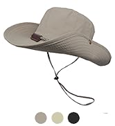 Waterproof Wide Brim Bucket Sun Hat
