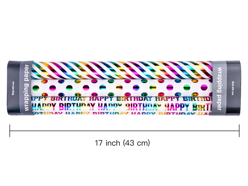 WRAPAHOLIC Birthday Wrapping Paper