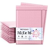Metronic 40Pcs Bubble Mailers 10.5x16