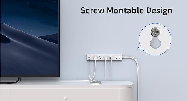 wall mount power strip