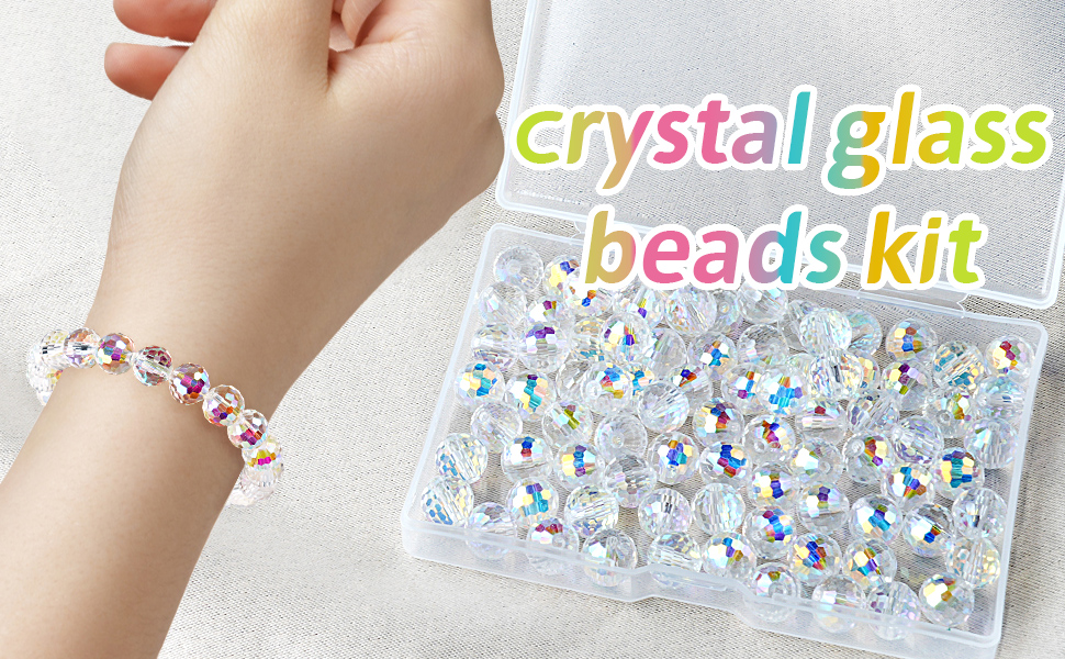 crystal glass beads kit