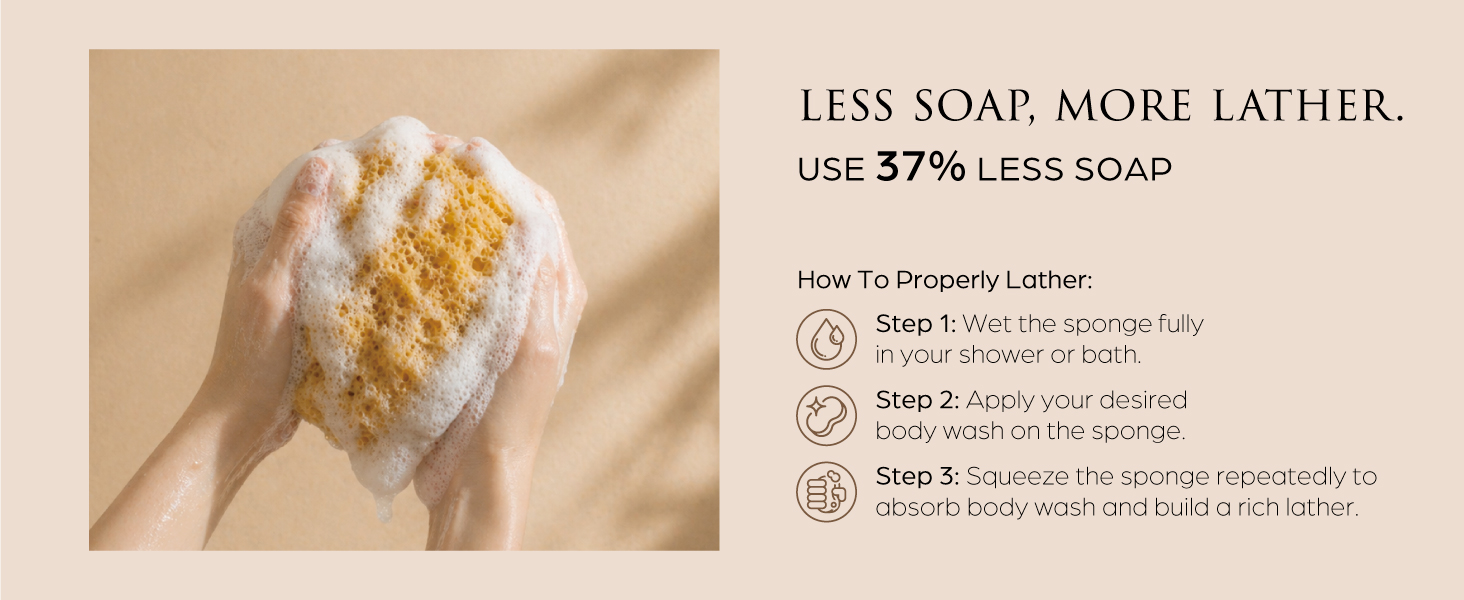 shower sponge