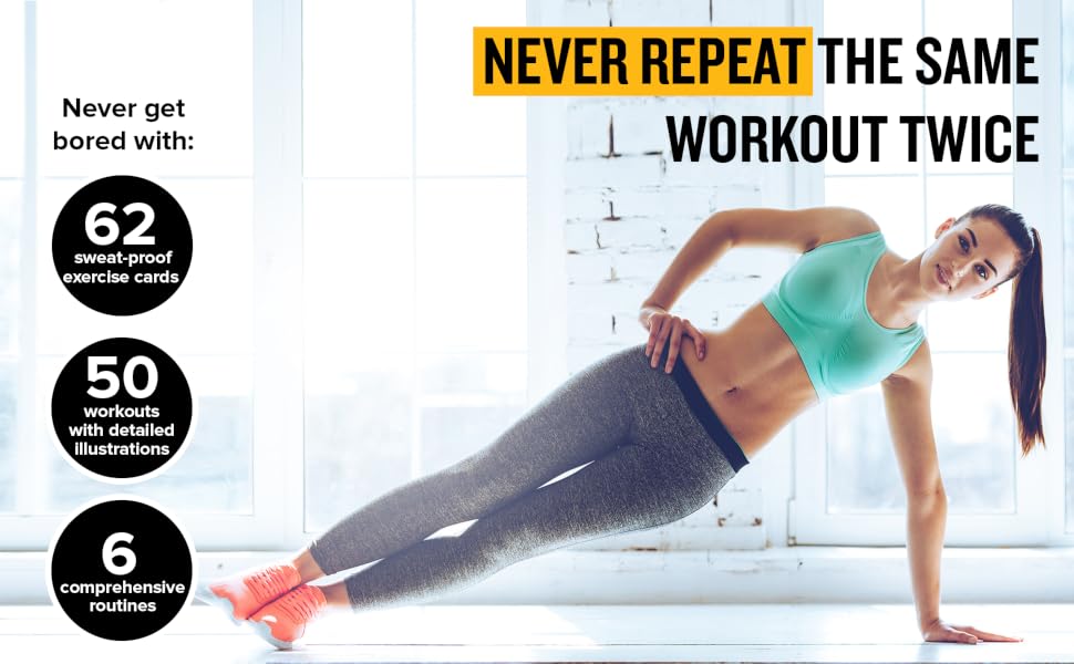 Never repeat the same workout twice