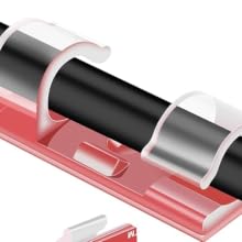 Clear Plastic Cable Clip
