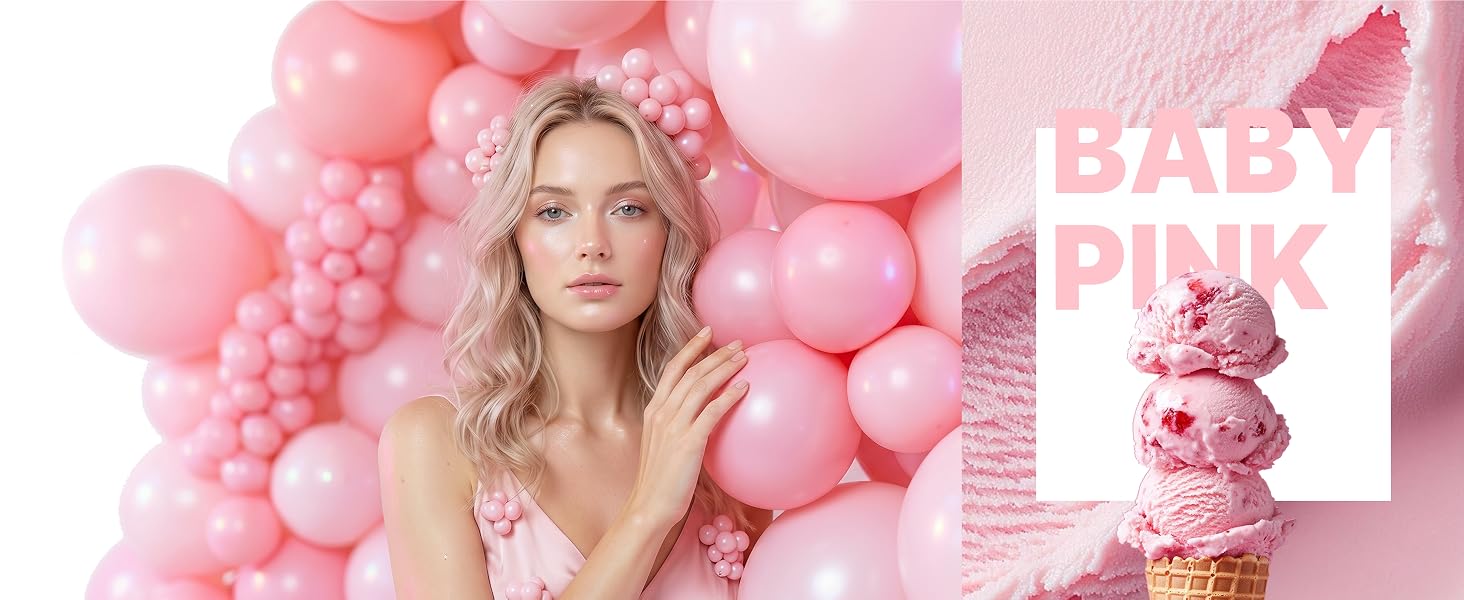 Light Pink Balloons