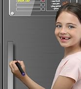 PigPotParty Magnetic Acrylic Chore Chart for Kids Multiple Kids, 12"x 16" Responsibility Chore Ch...