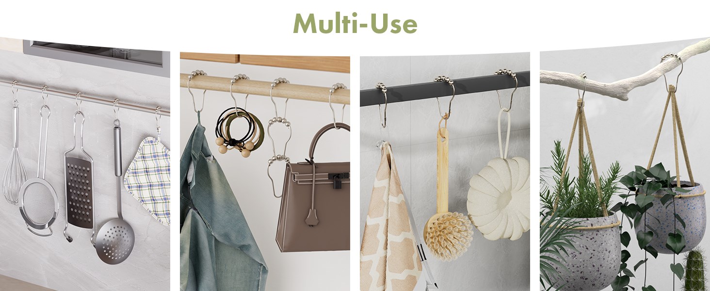 Shower Curtain Hooks