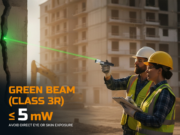 GREEN BEAM (CLASS 3R)
