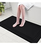 Grandaily Memory Foam Bath Mat Rug 47x24, Ultra Soft, Non-Slip and Absorbent Bathroom Rugs, Machi...