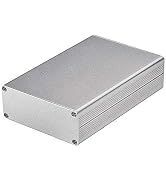 Eightwood Aluminum Box Electronic Amplifier Project Enclosure PCB Circuit Board DIY Case, 4.32 x ...