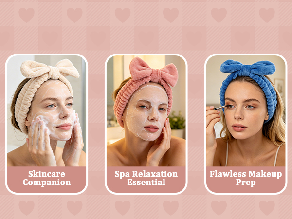 stocking stuffers spa skincare makeup washing face headband hair band accessories women girls