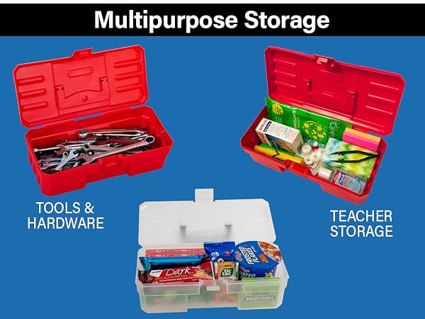 Akro-Mils ProBox 12 inch Portable Plastic Tool Box