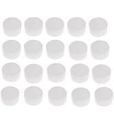 20Pcs White Rattle Box Noise Maker Insert Squeaker Plastic Ring Box Repair Fix Rattle Accessories...