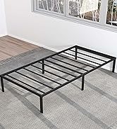 Maenizi 12 Inch Full Size Bed Frame No Box Spring Needed, Heavy Duty Metal Platform Bed Frame Ful...