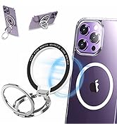 Dolrso Magnetic Phone Ring Holder,Compatible with MagSafe Phone Ring Stand,Removable Phone Grip,F...