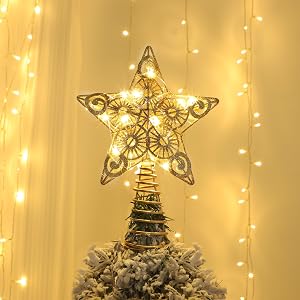 Juegoal Star Tree Topper