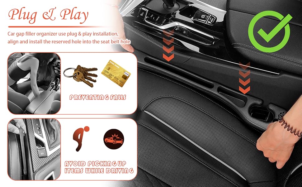 Car Side Seat Gap Filler