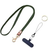 Maidsail Stretchy Neck Lanyard, Thin Keychain Lanyard for ID Badges, Keys, Phone, Teacher Lanyard...