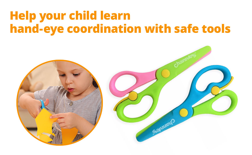 Help your child learn hand-eye coordination with safe tools