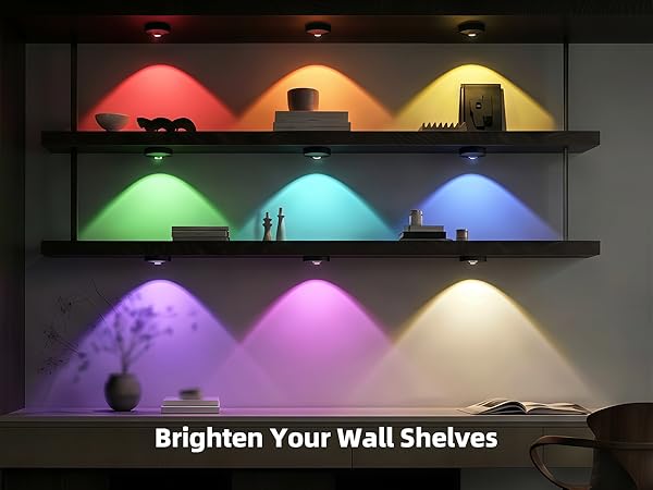 Wall Shelf Lighting
