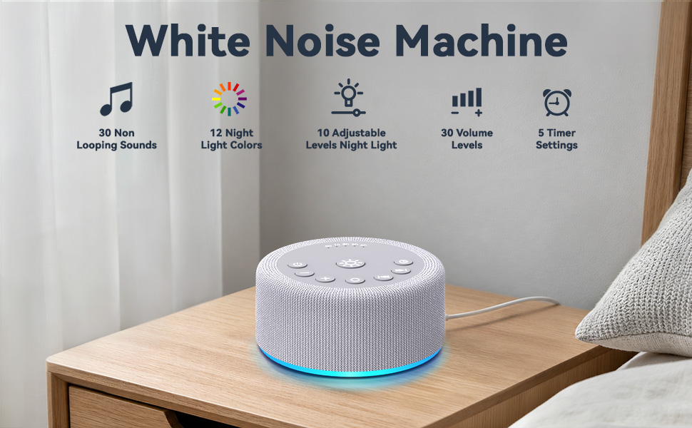 white sound machine