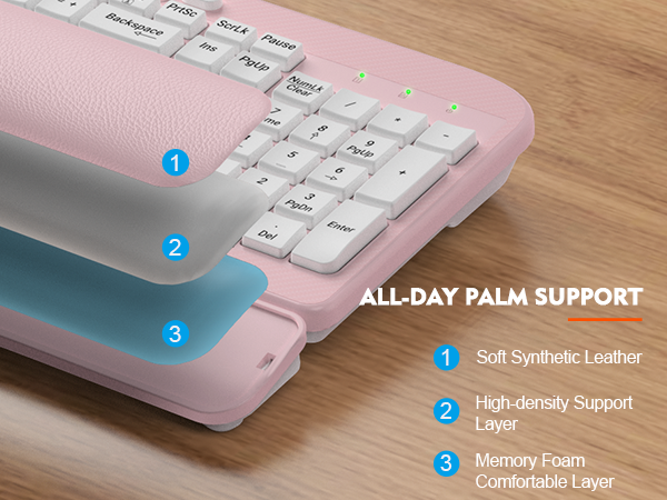 keyboard with phone holder
