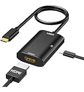 USB-C to HDMI Adapter with 100W PD Fast Charging, 4K@60Hz Type-C to HDMI Converter, Compatible wi...