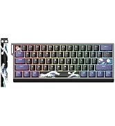 HITIME x XVX 60% Percent Keyboard with Strap, H61 Wired Aluminum Gaming Keyboard, Hot Swappable, ...