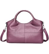 FSD. WG Leather Shoulder Bags Purses and Handbags for Women Top Handle Tote Satchel Ladies Hobo Bags