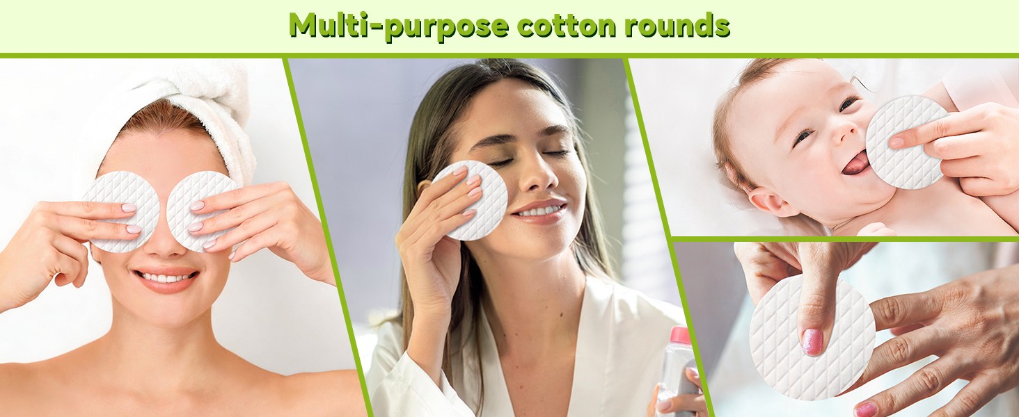 multi-purpose cotton rounds