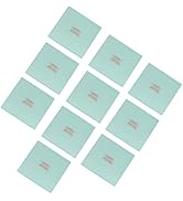 10-Pack Welding Helmet Replacement Outside Lens 4.5"X5.25"X0.059", Plastic Plate High Temperature...