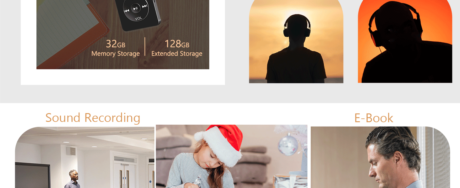 RECORDING AND E-BOOK FUNCTION