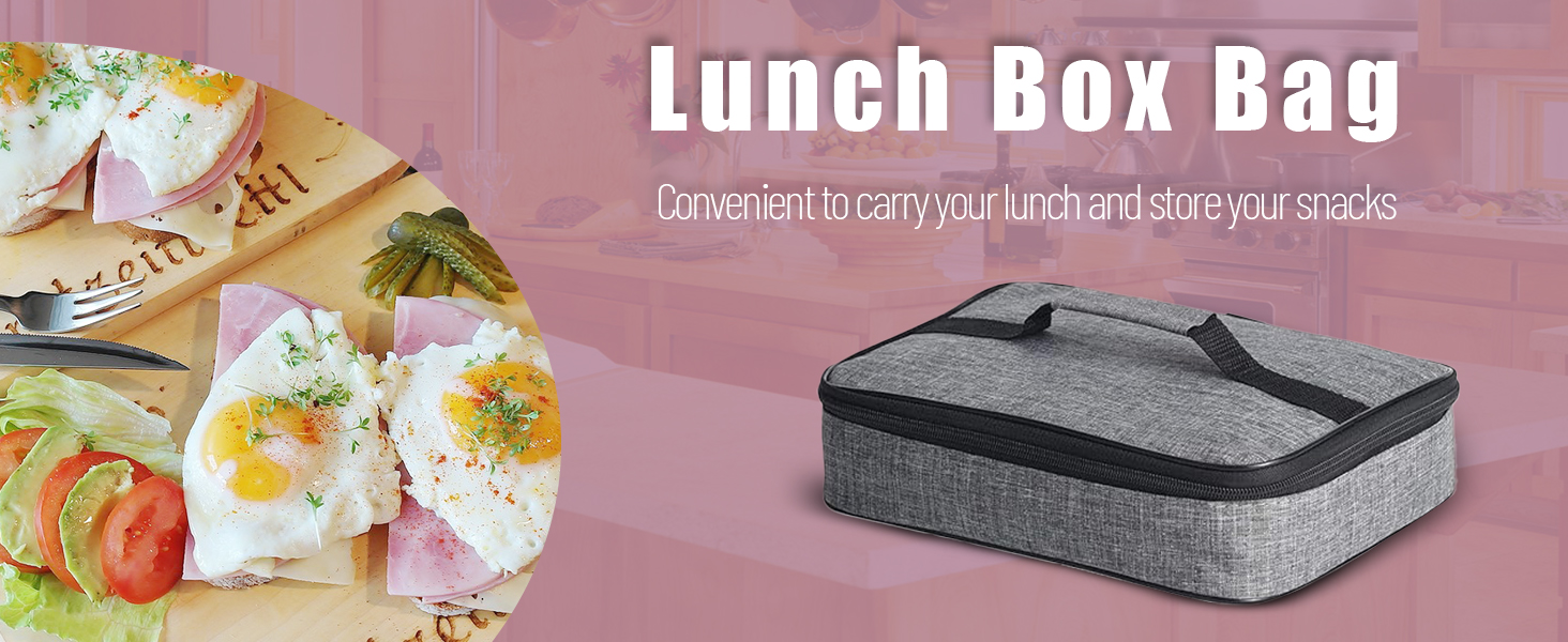 Reusable Flat Lunch Bag