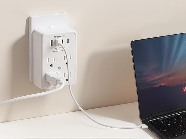 Multi Plug Outlet Extender