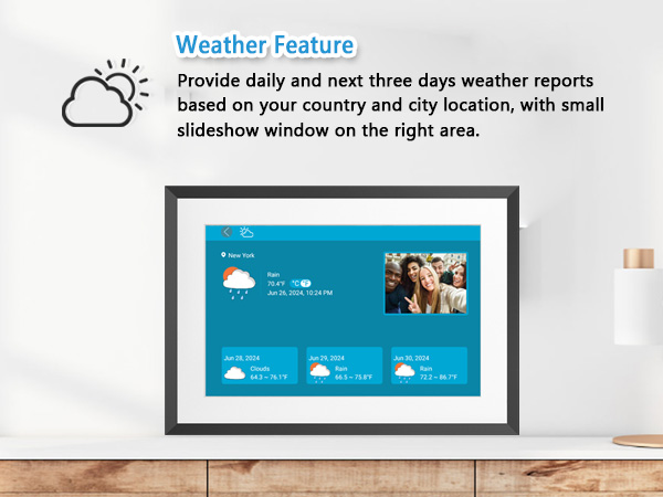 10.1 Inch WiFi Digital Picture Frame Digital Photo Frame