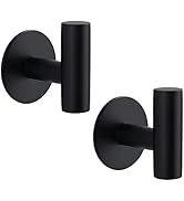 Bntuk Adhesive Hooks Heavy Duty Wall Hooks Stainless Steel Waterproof Shower Hook, Adhesive Holde...
