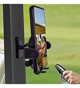 ROCKFREE Magnetic Phone Holder for Golf Carts with Auto-Locking Clip,Strong Magnet and 360° Adjus...