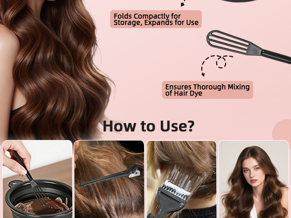 hair color applicator brush