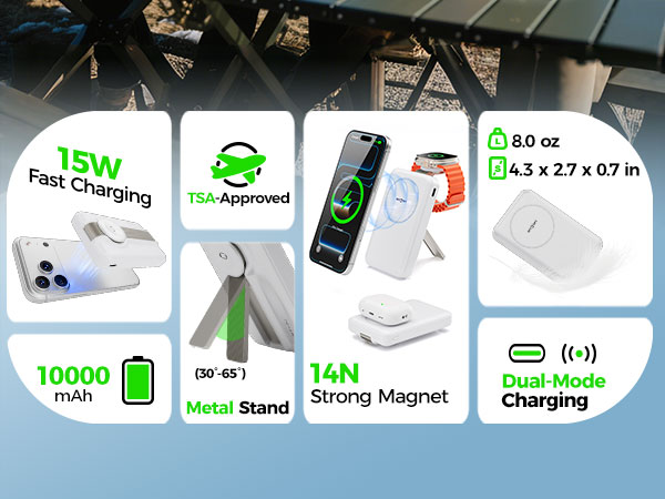 3 in 1 foldable power bank