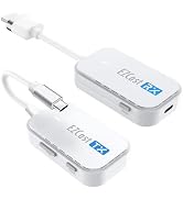 EZCast Wireless USB-C to HDMI Transmitter and Receiver, DisplayPort Screen Mirror from iPhone 15 ...