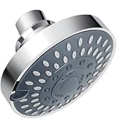 SunrayNest Shower Head with 5 Spray Settings – High Pressure, Water Saving, 360° Adjustable Mount...