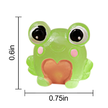car frog decor