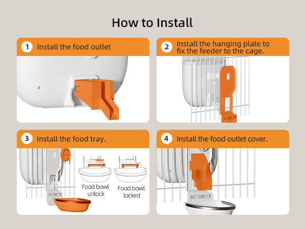 bunny food dispenser