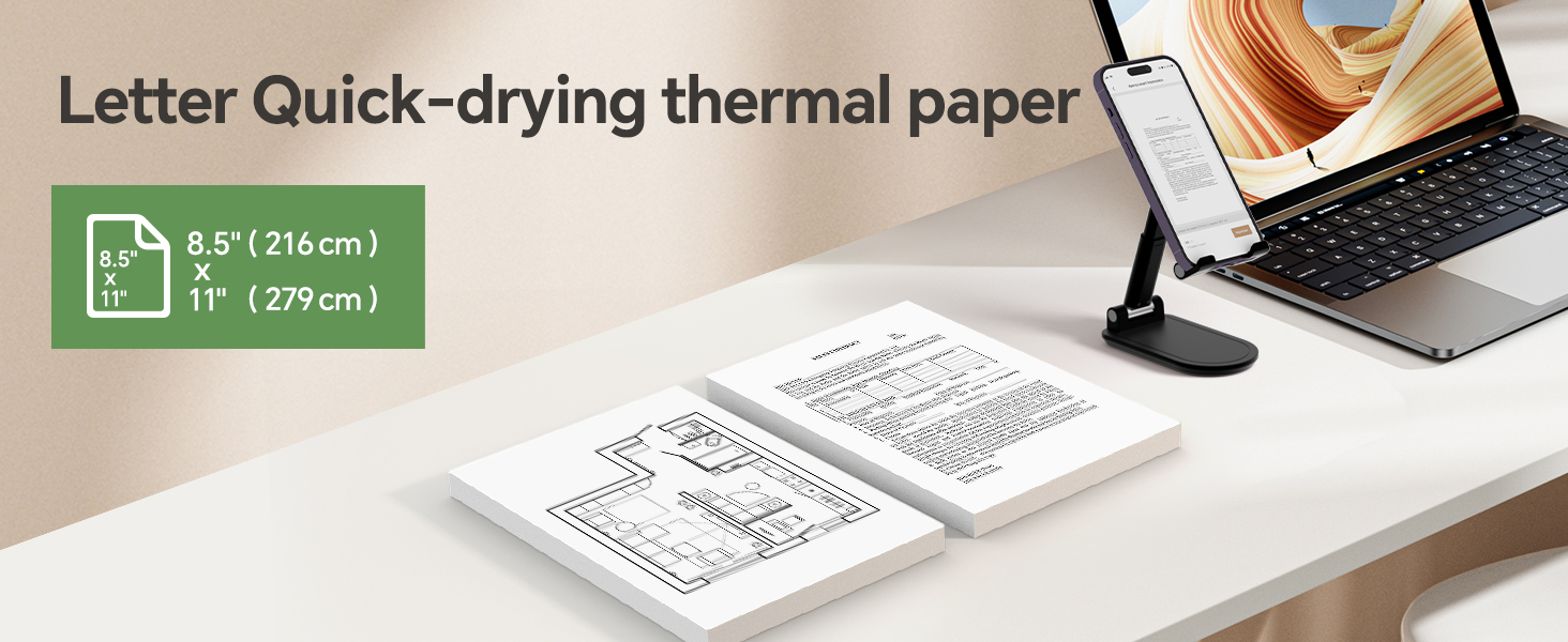 8.5X11 Thermal Paper