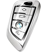Creativity Suitable for BMW Key fob Cover. Advanced Soft TPU Key Box is Compatible with F30 F45 F...