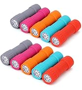 FASTPRO 10-Pack, 9-LED Mini Flashlight Set, AAA Batteries are Included and Pre-Installed, Perfect...