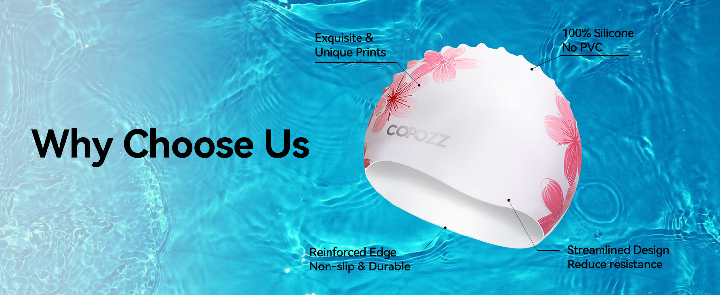 swimming caps